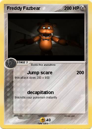 Pokemon Freddy Fazbear