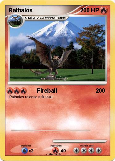 Pokemon Rathalos