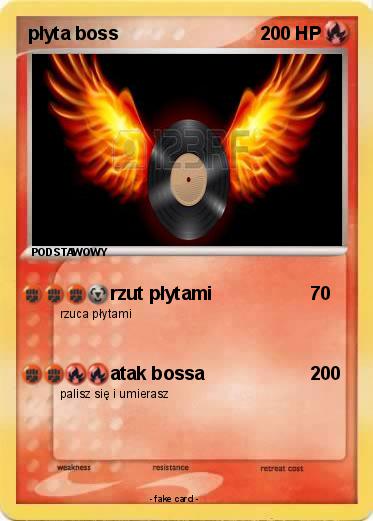 Pokemon płyta boss