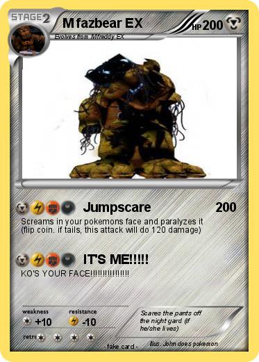 Pokemon M fazbear EX