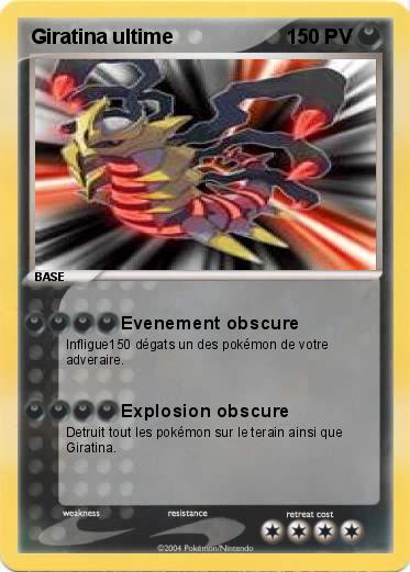 Pokemon Giratina ultime