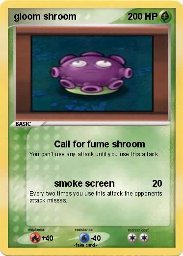 Pokemon gloom shroom