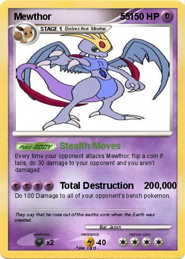 Pokemon Mewthor                           55