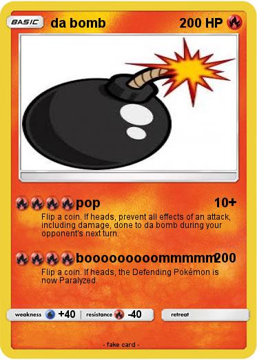 Pokemon da bomb