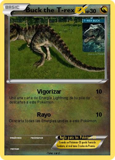 Pokemon Buck the T-rex