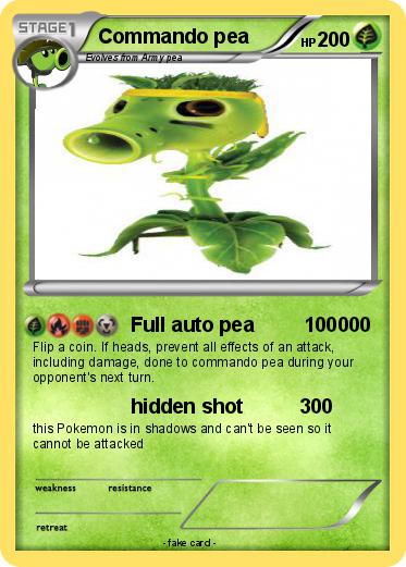 Pokemon Commando pea