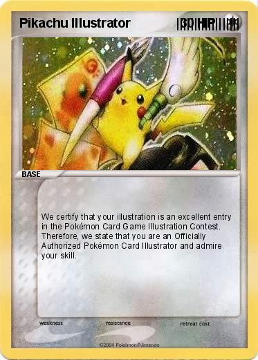 Pokemon Pikachu Illustrator             ||||||||||||||||||