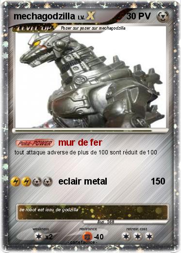 Pokemon mechagodzilla