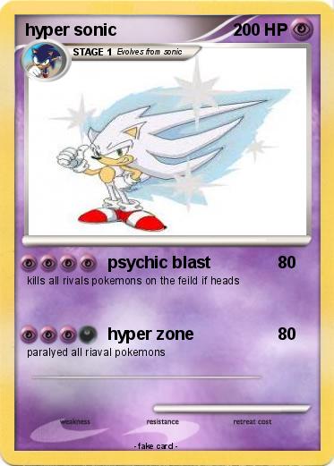 Pokemon hyper sonic