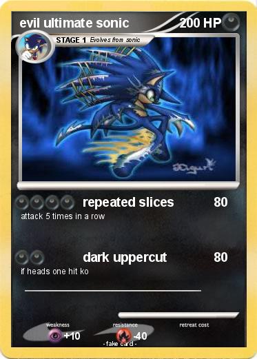 Pokemon evil ultimate sonic