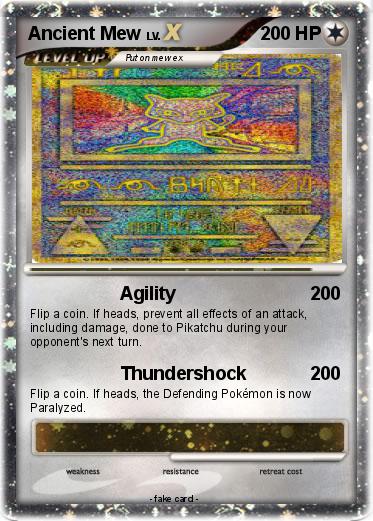 Pokemon Ancient Mew