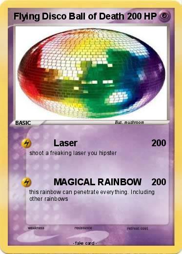 Pokemon Flying Disco Ball of Death