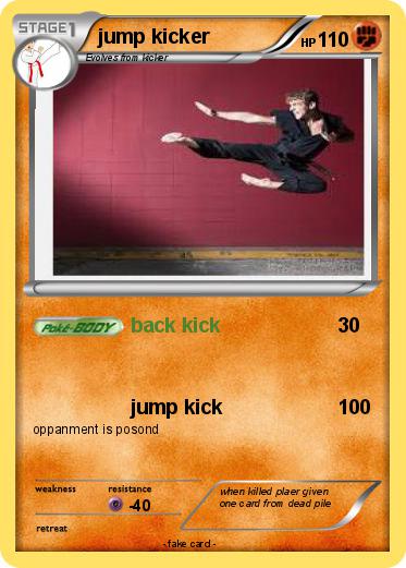 Pokemon jump kicker