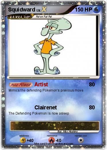 Pokemon Squidward
