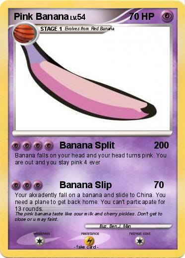 Pokemon Pink Banana