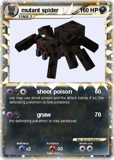 Pokemon mutant spider