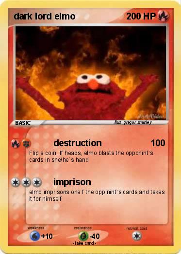 Pokemon dark lord elmo
