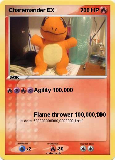 Pokemon Charemander EX