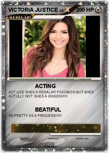 Pokemon VICTORIA JUSTICE