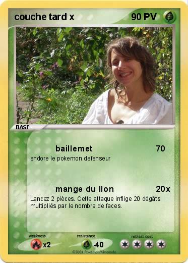 Pokemon couche tard x