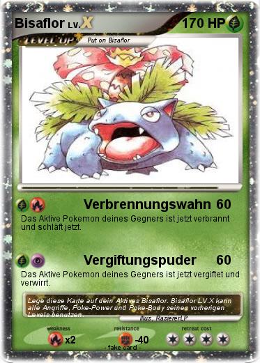 Pokemon Bisaflor