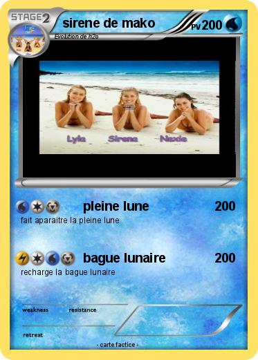 Pokemon sirene de mako