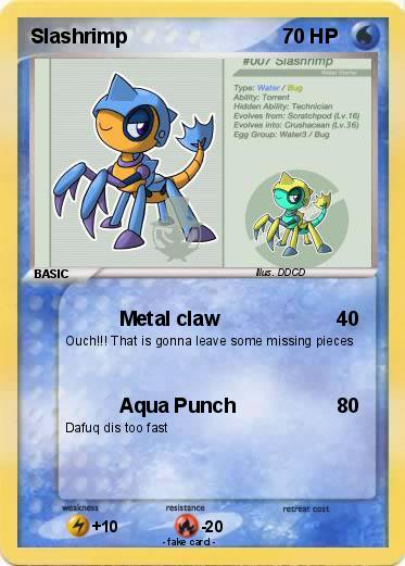 Pokemon Slashrimp