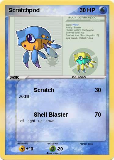 Pokemon Scratchpod