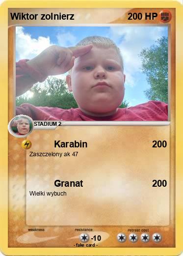 Pokemon Wiktor zolnierz