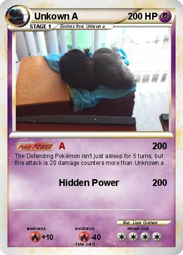 Pokemon Unkown A