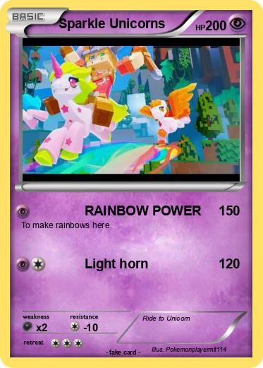 Pokemon Sparkle Unicorns
