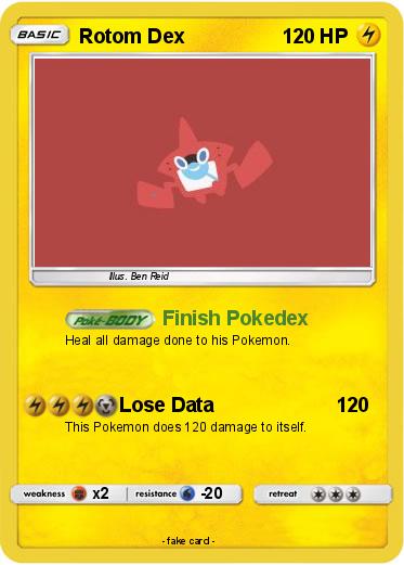 Pokemon Rotom Dex
