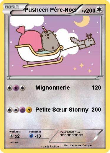 Pokemon Pusheen Père-Noël