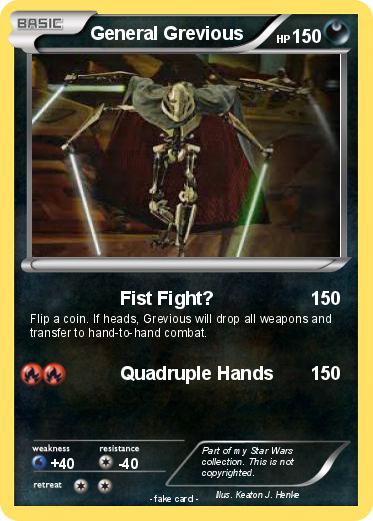 Pokemon General Grevious