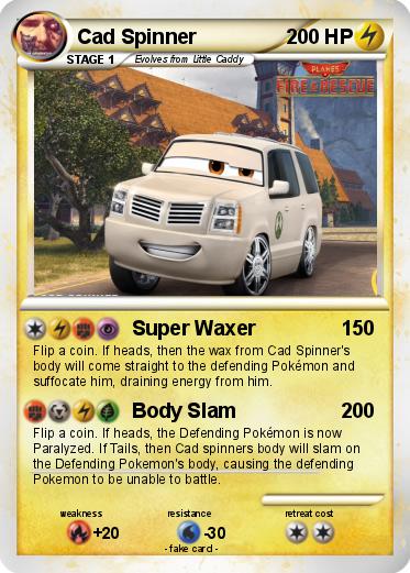Pokemon Cad Spinner