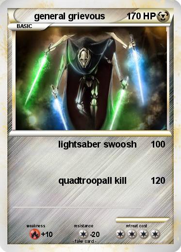 Pokemon general grievous