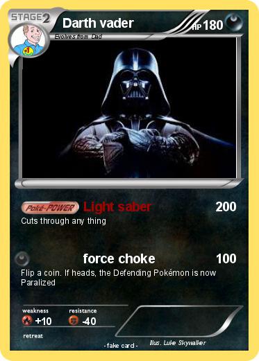 Pokemon Darth vader