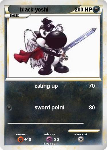 Pokemon black yoshi