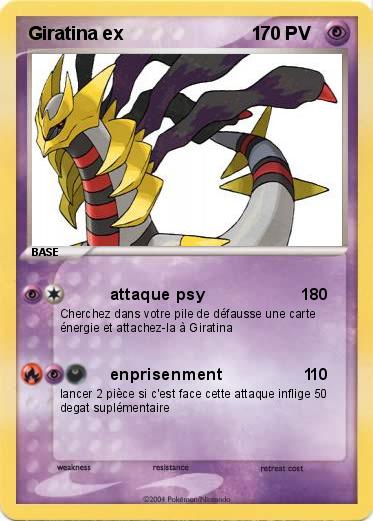 Pokemon Giratina ex                         1