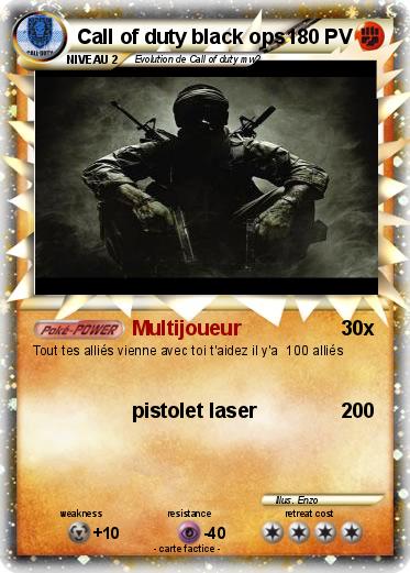 Pokemon Call of duty black ops