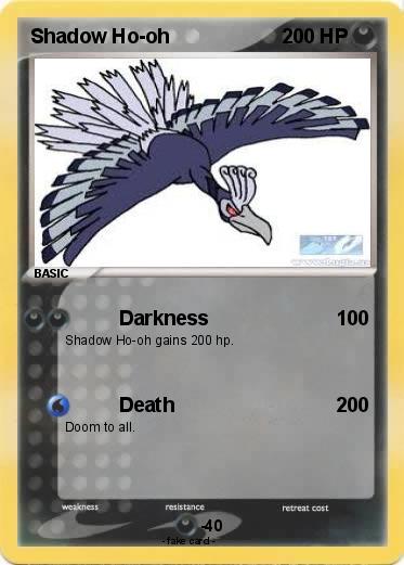 Pokemon Shadow Ho-oh