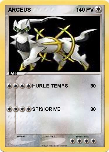 Pokemon ARCEUS