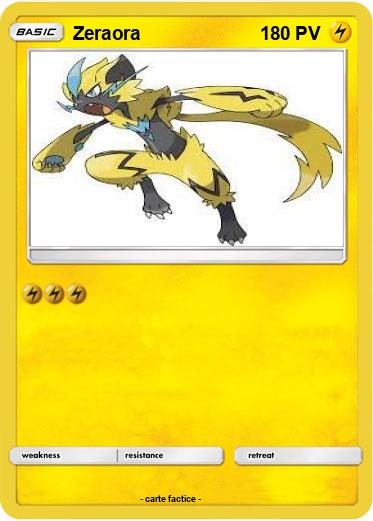 Pokemon Zeraora
