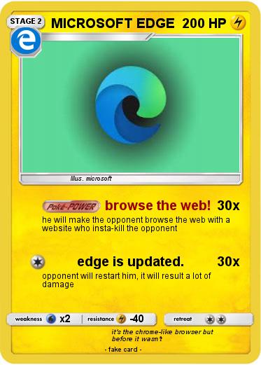 Pokemon MICROSOFT EDGE