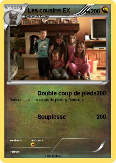 Pokemon Les cousins EX