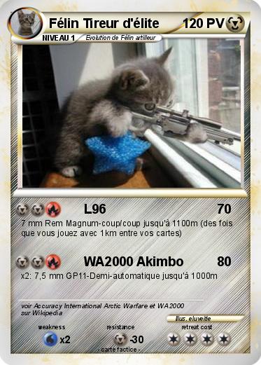 Pokemon Félin Tireur d'élite
