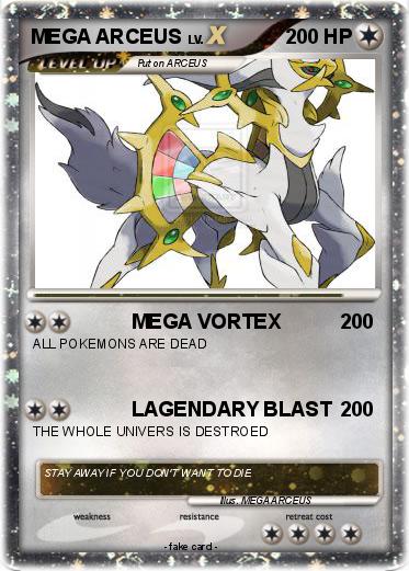 Pokemon MEGA ARCEUS