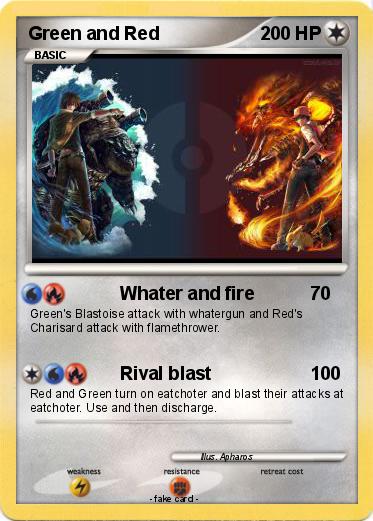 Pokemon Green and Red