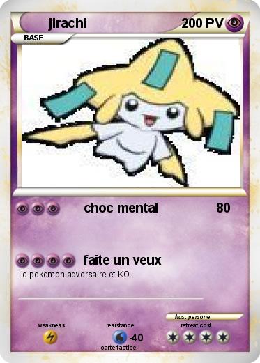 Pokemon jirachi