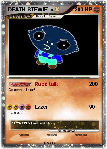Pokemon DEATH STEWIE
